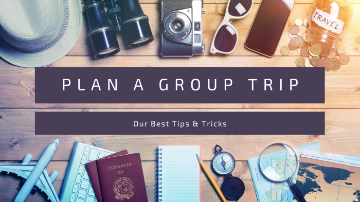 Trip group fun planning tips easy banner jan